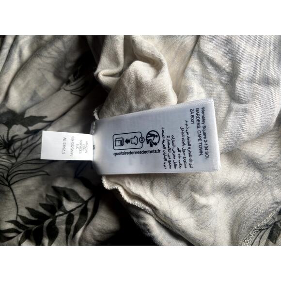 Amazon Essentials - Beige & Green Leaf Pattern Dress - XS - Picture 12 of 12